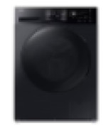Samsung Series 5 AI Energy WD11DG5B15BBU1 Wi-Fi Enabled Freestanding Washer Dryer, 11/6kg Load, 1400rpm Spin, Black